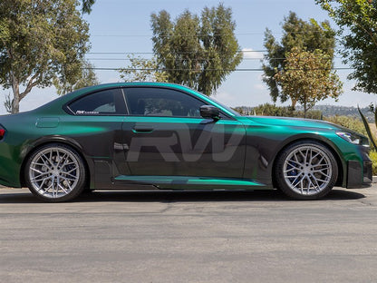 RW Carbon BMW G87 M2 Performance Style CF Side Winglets-Exterior-Silicon Valley Bimmer