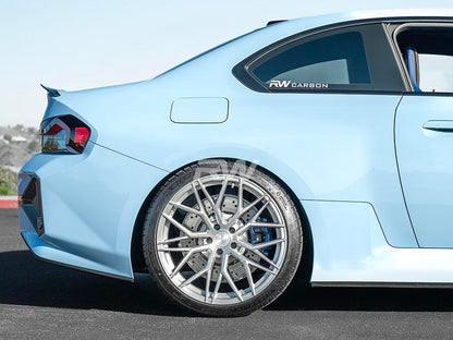 RW Carbon BMW G87 M2 RWS Carbon Fiber 3 Piece Rear Diffuser-Exterior-Silicon Valley Bimmer