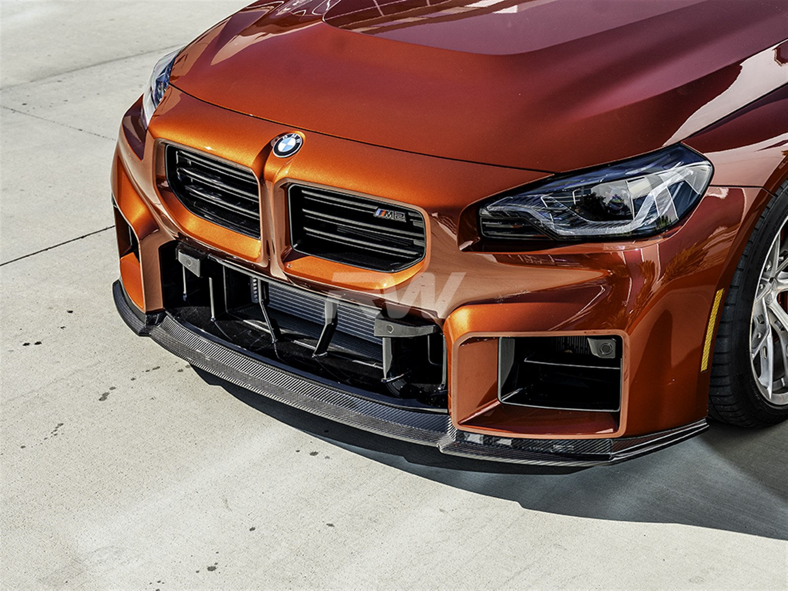 RW Carbon BMW G87 M2 RWS Dry Carbon Fiber Front Lip-Exterior-Silicon Valley Bimmer
