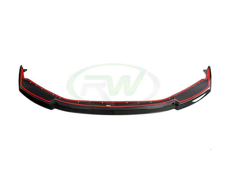 RW Carbon BMW G87 M2 RWS Dry Carbon Fiber Front Lip-Exterior-Silicon Valley Bimmer