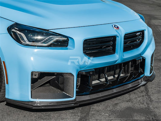RW Carbon BMW G87 M2 RWS Dry Carbon Fiber Front Lip-Exterior-Silicon Valley Bimmer