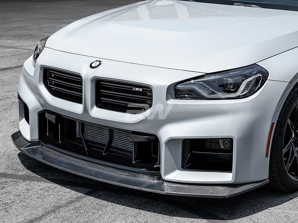 RW Carbon BMW G87 M2 Suvneer Carbon Fiber Front Lip-Exterior-Silicon Valley Bimmer