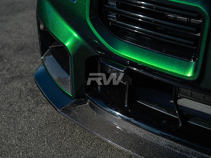 RW Carbon BMW G87 M2 Suvneer Carbon Fiber Front Lip-Exterior-Silicon Valley Bimmer