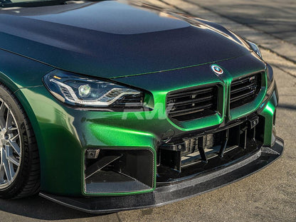 RW Carbon BMW G87 M2 Suvneer Carbon Fiber Front Lip-Exterior-Silicon Valley Bimmer