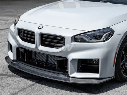 RW Carbon BMW G87 M2 Suvneer Carbon Fiber Front Lip-Exterior-Silicon Valley Bimmer