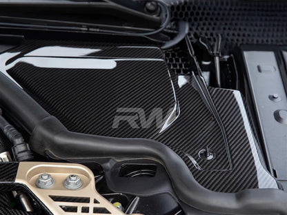 RW Carbon BMW G8X M2 M3 M4 CF Engine Cowl Panel Trim Set-Exterior-Silicon Valley Bimmer