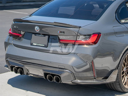 RW Carbon BMW G8X M3/M4 Carbon Fiber DTM Diffuser-Exterior-Silicon Valley Bimmer