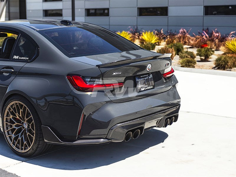 RW Carbon BMW G8X M3/M4 Carbon Fiber DTM Diffuser-Exterior-Silicon Valley Bimmer