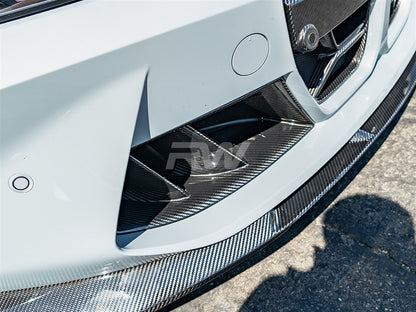 BMW G8X M3/M4 Carbon Fiber Dual Fin Duct Trims