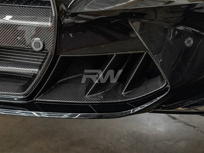 BMW G8X M3/M4 Carbon Fiber Dual Fin Duct Trims