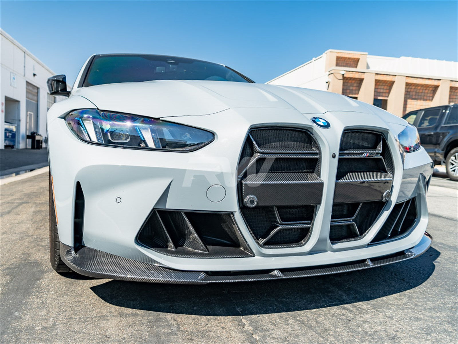 BMW G8X M3/M4 Carbon Fiber Dual Fin Duct Trims