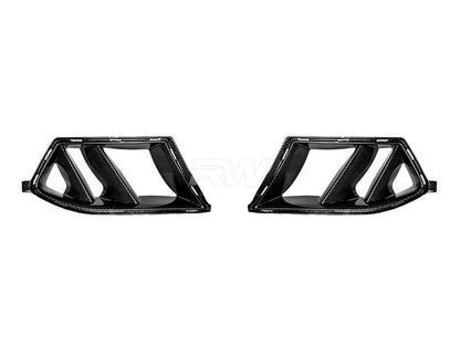BMW G8X M3/M4 Carbon Fiber Dual Fin Duct Trims