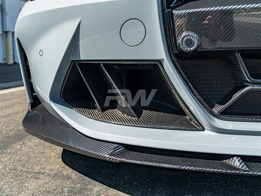 BMW G8X M3/M4 Carbon Fiber Dual Fin Duct Trims