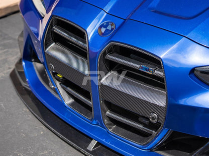RW Carbon BMW G8X M3/M4 DTM Style Carbon Fiber Grille-Exterior-Silicon Valley Bimmer