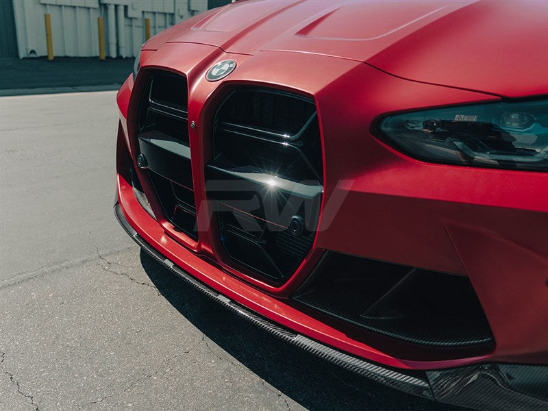 RW Carbon BMW G8X M3/M4 Gloss Black CSL Grille-Exterior-Silicon Valley Bimmer