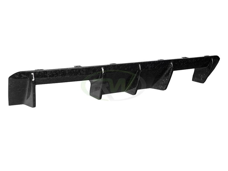 RW Carbon BMW G8X M3/M4 OEM Style Forged Carbon Diffuser-Exterior-Silicon Valley Bimmer