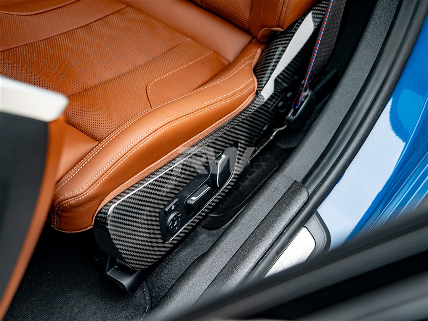 BMW G8x M3 M4 Carbon Fiber Side Seat Trims