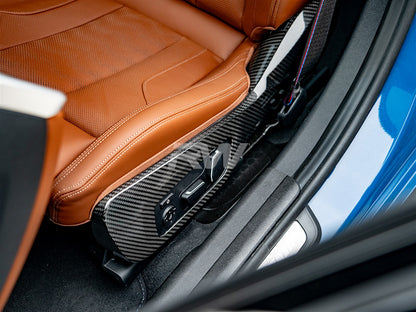 BMW G8x M3 M4 Carbon Fiber Side Seat Trims