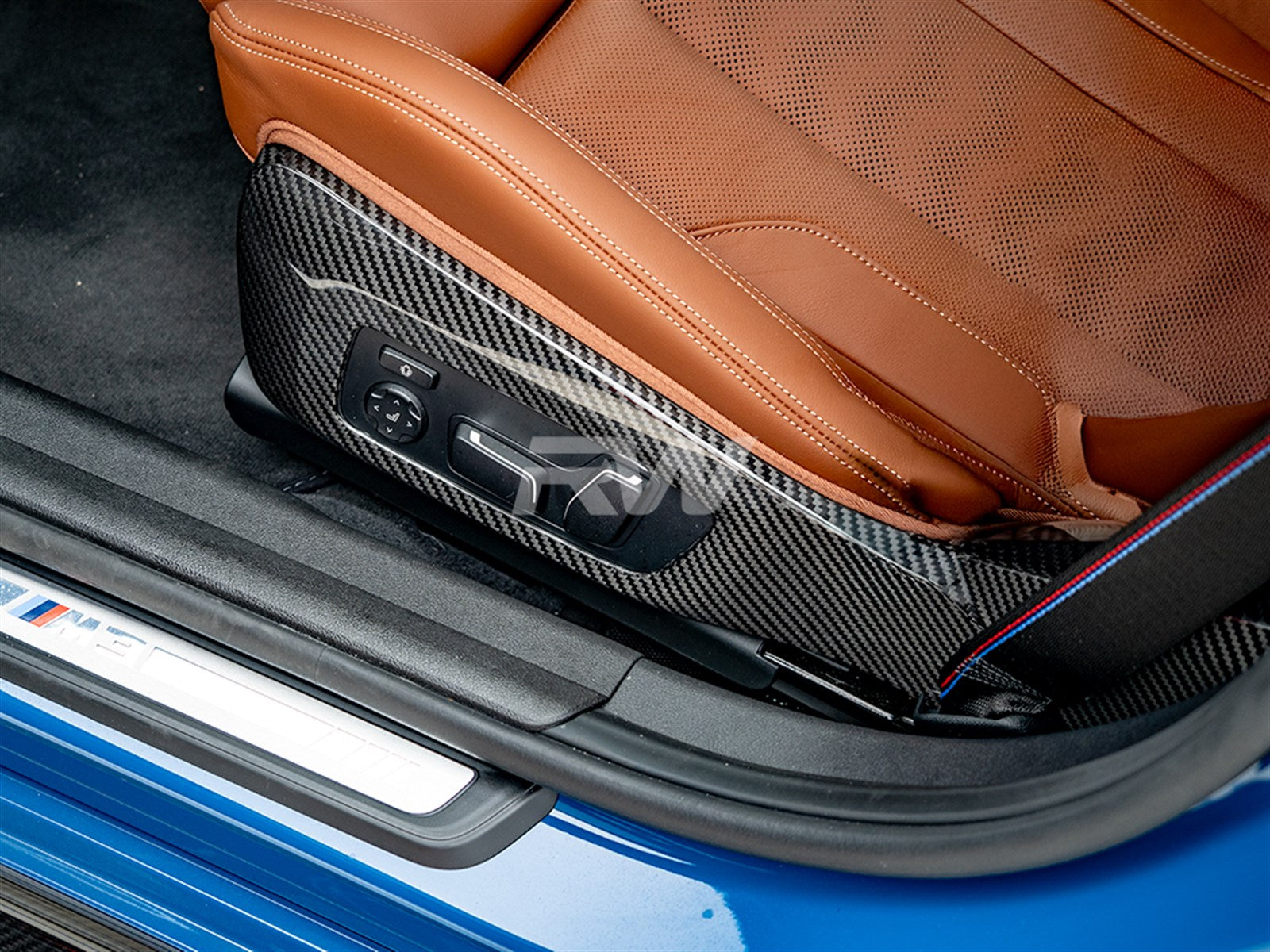 BMW G8x M3 M4 Carbon Fiber Side Seat Trims