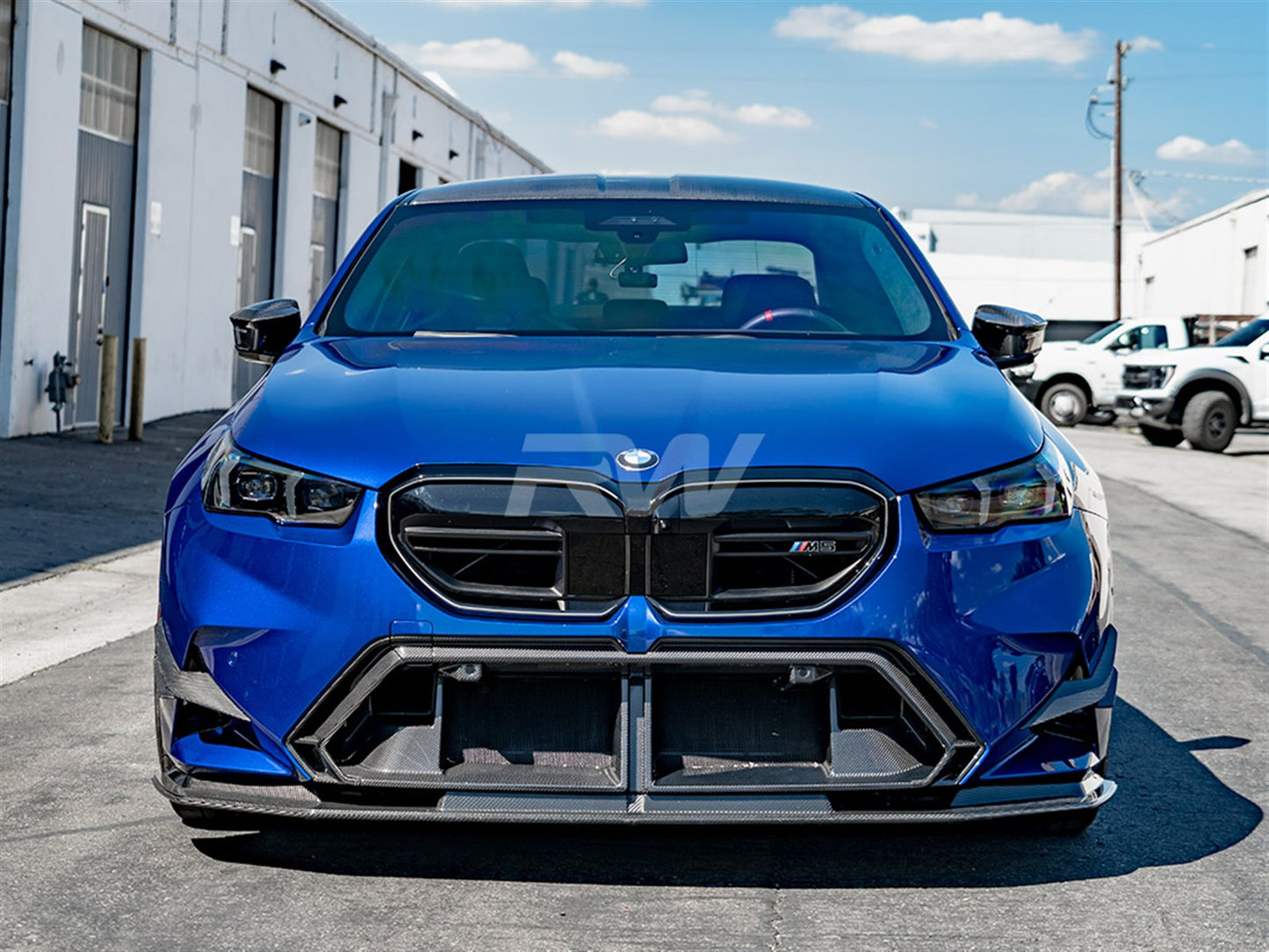 RW Carbon BMW G90/G99 M5 Carbon Fiber Canards-Exterior-Silicon Valley Bimmer