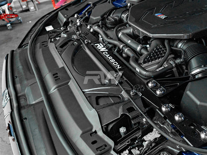 RW Carbon BMW G90/G99 M5 Carbon Fiber Cooling Shroud-Exterior-Silicon Valley Bimmer