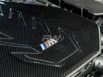 RW Carbon BMW G90/G99 M5 Carbon Fiber Engine Cover-Exterior-Silicon Valley Bimmer