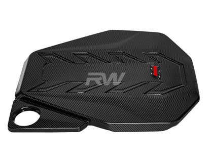 RW Carbon BMW G90/G99 M5 Carbon Fiber Engine Cover-Exterior-Silicon Valley Bimmer