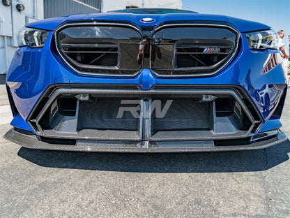 RW Carbon BMW G90/G99 M5 Carbon Fiber Front Bumper Trim-Exterior-Silicon Valley Bimmer