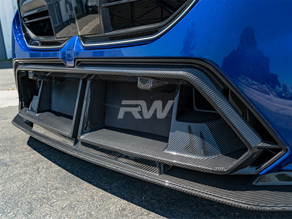 RW Carbon BMW G90/G99 M5 Carbon Fiber Front Bumper Trim-Exterior-Silicon Valley Bimmer