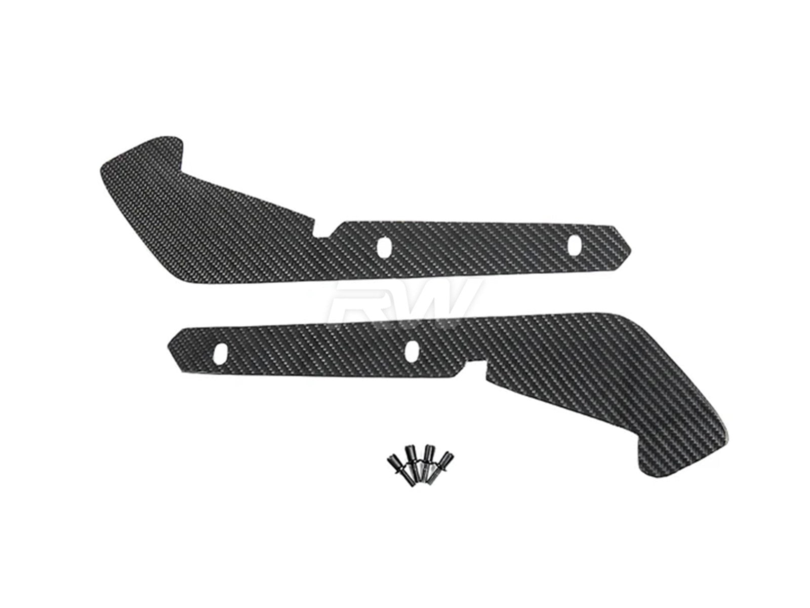RW Carbon BMW G90/G99 M5 Carbon Fiber Front Splash Guards-Exterior-Silicon Valley Bimmer