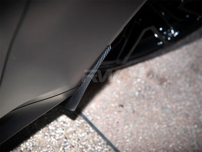 RW Carbon BMW G90/G99 M5 Carbon Fiber Front Splash Guards-Exterior-Silicon Valley Bimmer