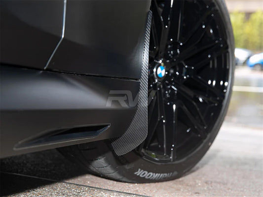 RW Carbon BMW G90/G99 M5 Carbon Fiber Front Splash Guards-Exterior-Silicon Valley Bimmer