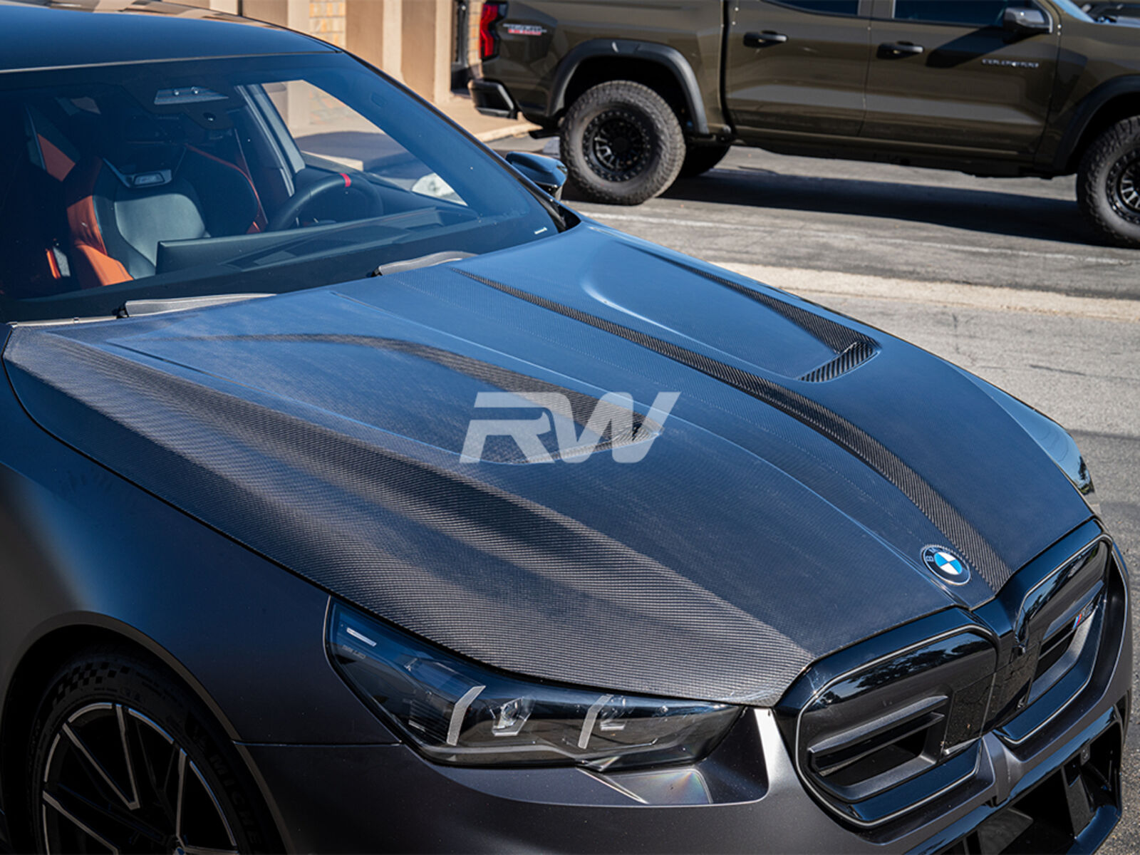 RW Carbon BMW G90/G99 M5 Carbon Fiber Hood-Exterior-Silicon Valley Bimmer