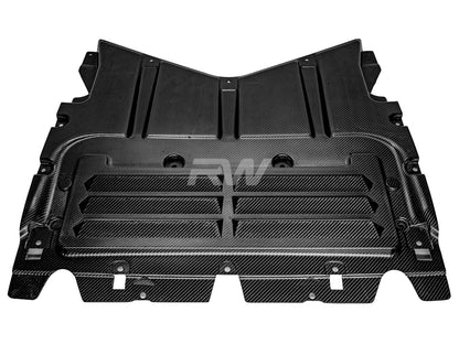 RW Carbon BMW G90/G99 M5 Carbon Fiber Oil Cooler Guard-Exterior-Silicon Valley Bimmer