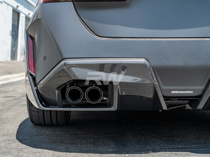 RW Carbon BMW G90/G99 M5 Performance Style CF Diffuser-Exterior-Silicon Valley Bimmer