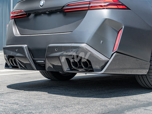 RW Carbon BMW G90/G99 M5 Performance Style CF Diffuser-Exterior-Silicon Valley Bimmer