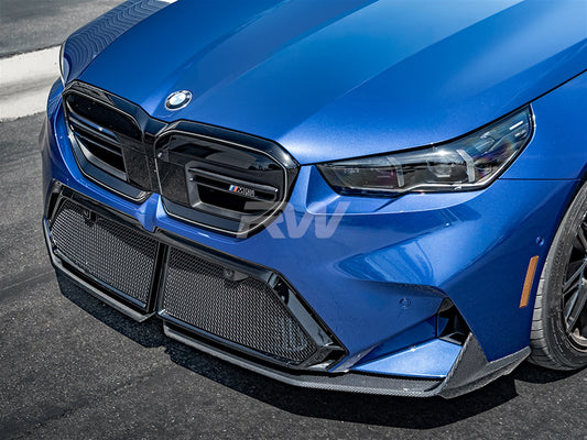 RW Carbon BMW G90/G99 M5 Performance Style CF Front Lip-Exterior-Silicon Valley Bimmer