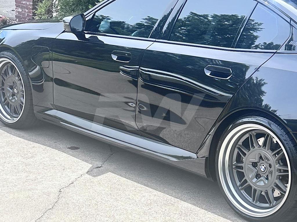 RW Carbon BMW G90/G99 M5 Performance Style CF Side Skirts-Exterior-Silicon Valley Bimmer