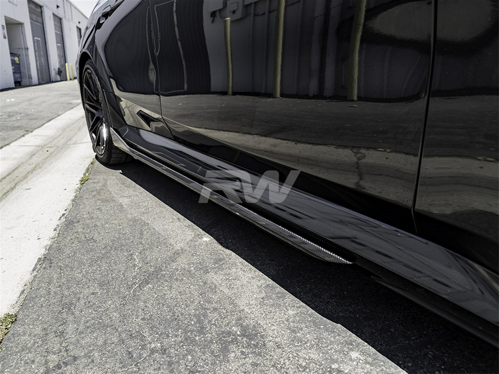 RW Carbon BMW G90/G99 M5 Performance Style CF Side Skirts-Exterior-Silicon Valley Bimmer