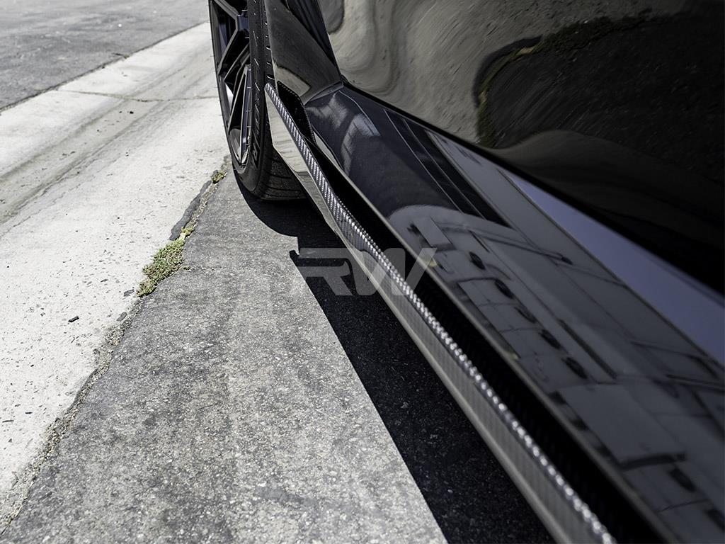 RW Carbon BMW G90/G99 M5 Performance Style CF Side Skirts-Exterior-Silicon Valley Bimmer