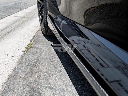 RW Carbon BMW G90/G99 M5 Performance Style CF Side Skirts-Exterior-Silicon Valley Bimmer