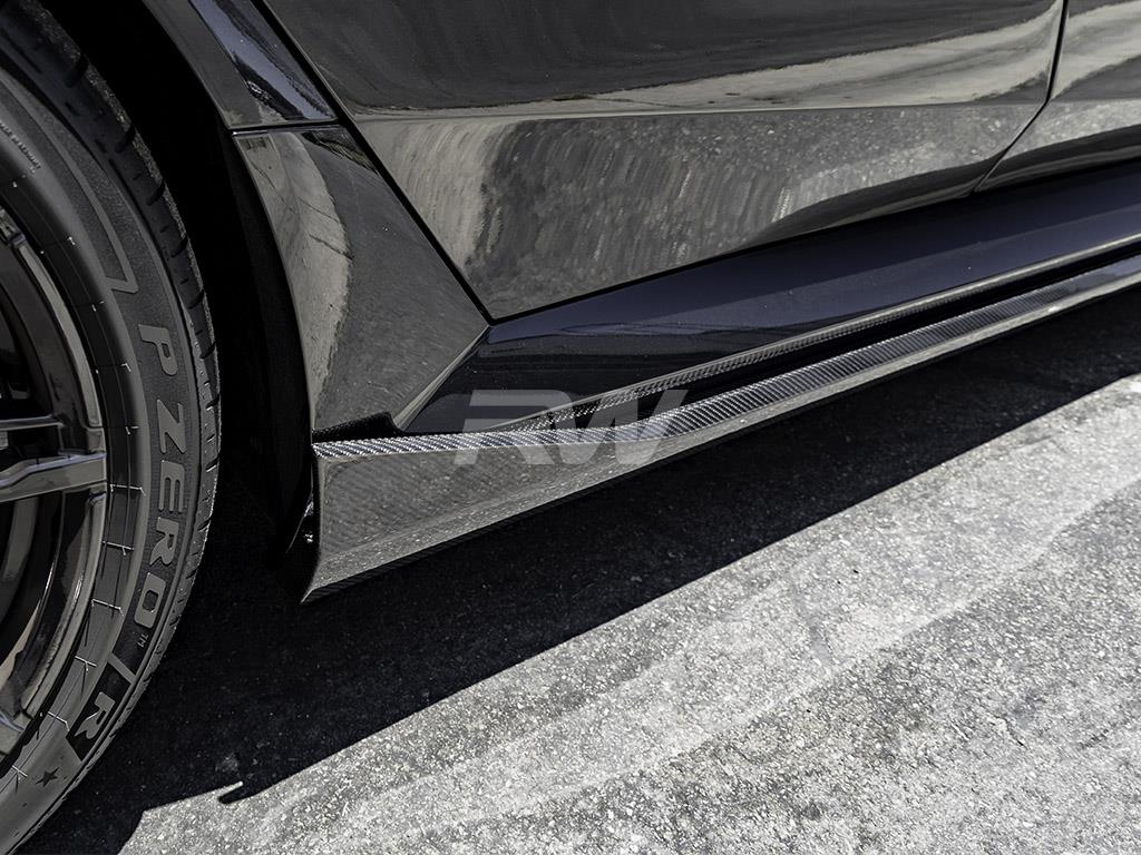 RW Carbon BMW G90/G99 M5 Performance Style CF Side Skirts-Exterior-Silicon Valley Bimmer