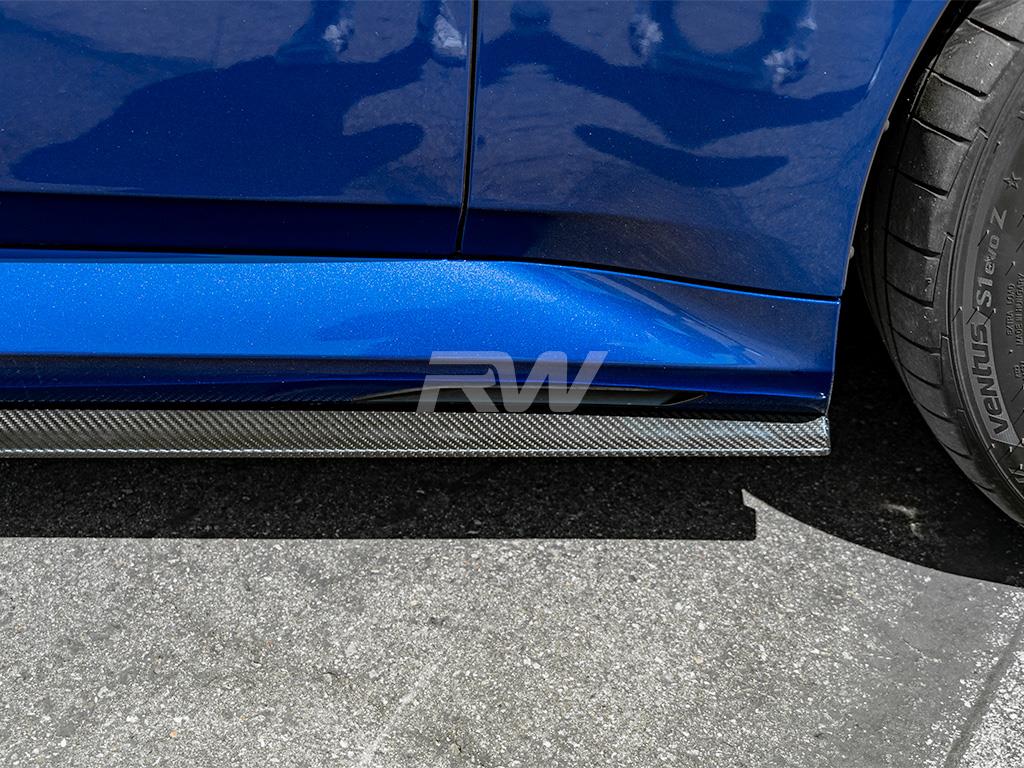RW Carbon BMW G90/G99 M5 RWS CF Side Skirt Extensions-Exterior-Silicon Valley Bimmer