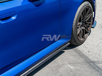 RW Carbon BMW G90/G99 M5 RWS CF Side Skirt Extensions-Exterior-Silicon Valley Bimmer
