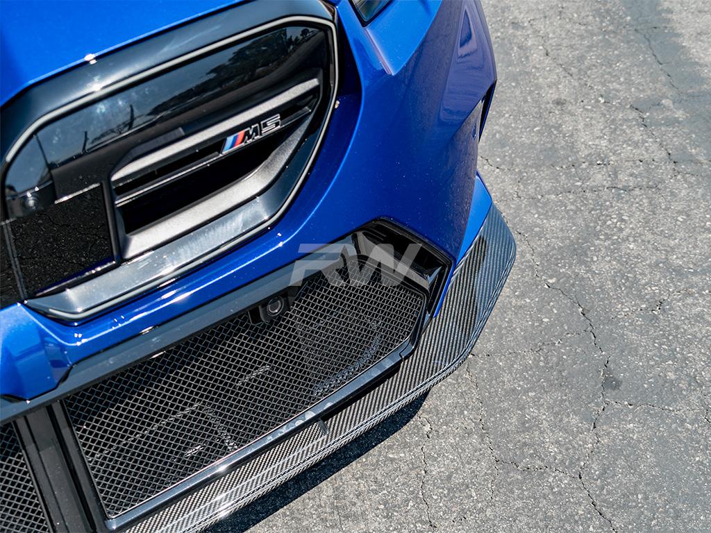 RW Carbon BMW G90/G99 M5 RWS Carbon Fiber Front Lip-Exterior-Silicon Valley Bimmer