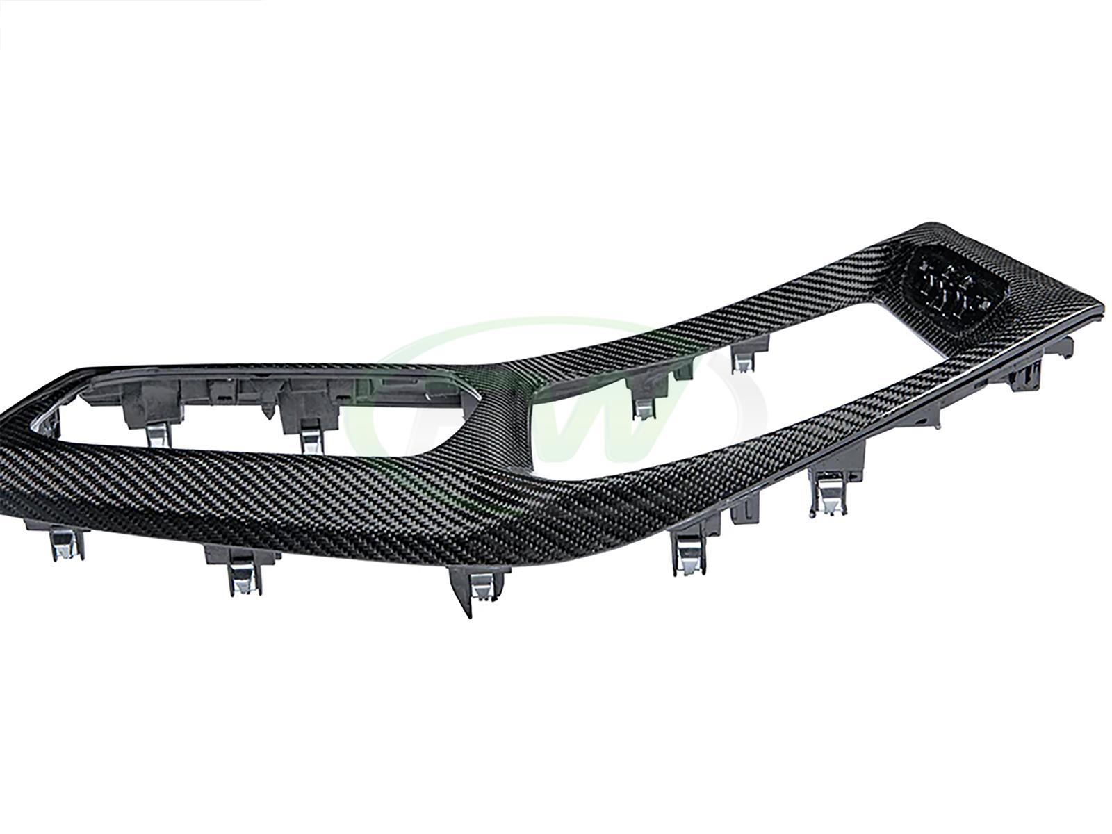 RW Carbon BMW LCI X3M X4M X3 X4 CF Center Console Trim-Interior-Silicon Valley Bimmer
