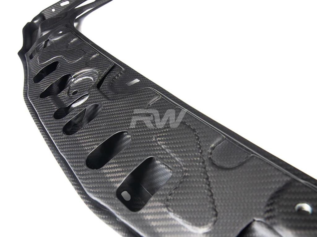 RW Carbon BMW M2 M3 M4 Carbon Fiber Radiator Support Brace-Exterior-Silicon Valley Bimmer