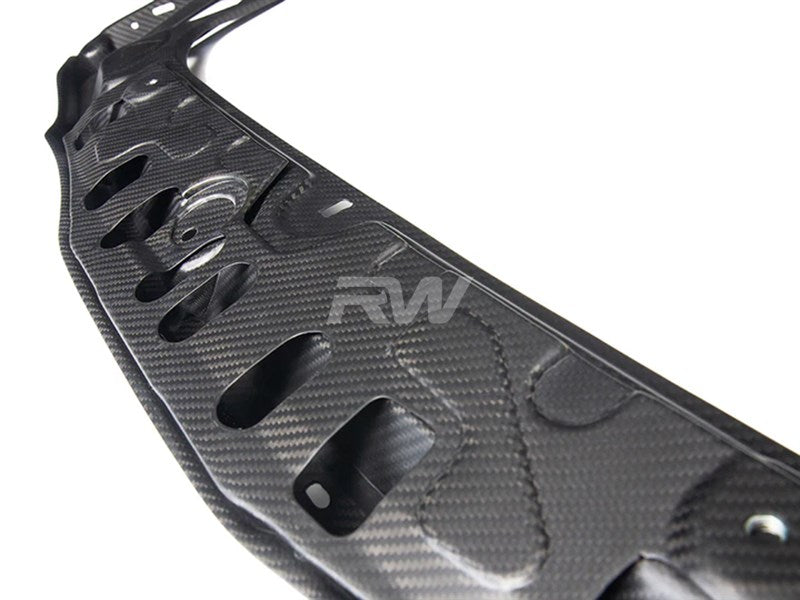 RW Carbon BMW M2 M3 M4 Carbon Fiber Radiator Support Brace-Exterior-Silicon Valley Bimmer