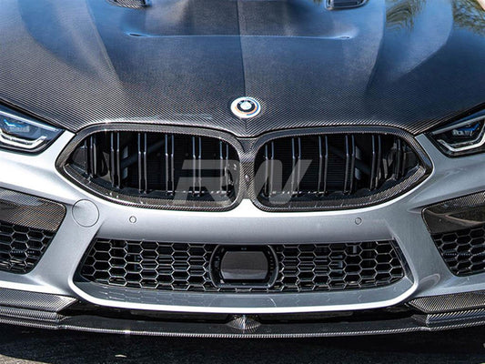 RW Carbon BMW M8 / 8-Series Dual Slat Carbon Fiber Grille-Exterior-Silicon Valley Bimmer