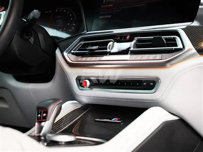 RW Carbon BMW Red Audio Volume Button-Interior-Silicon Valley Bimmer